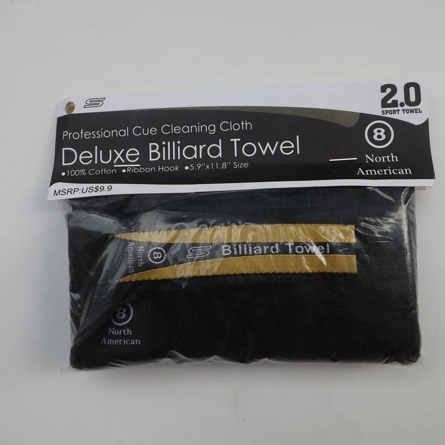 

Deluxe Billiard Towel Cotton shaft towel billiards accessories cleaning tools American pool & Snooker
