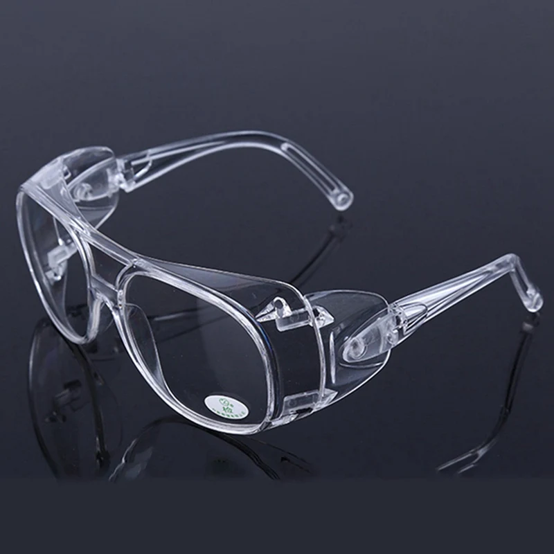 

New Clear Eyewear Safety Glasses Anti-Splash Impact-Resistant Lens Work Safety Goggles For Home Carpenter Dentist Eye Protection