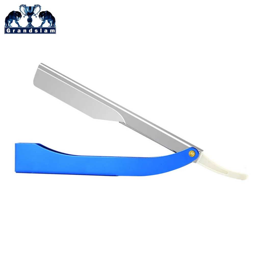 Grandslam Barber Straight Edge Shaving Razor Folding Knife For Shave