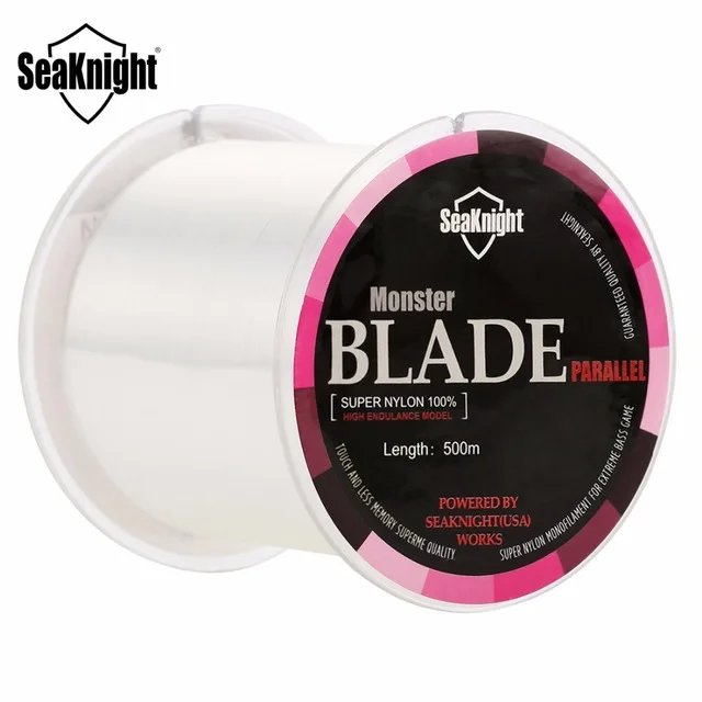 SeaKnight BLADE леска 500 м нейлон 2-35LB материал леска для ловли карпа плавающая леска веревка пресноводная/морская