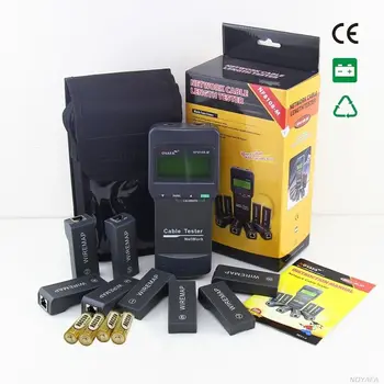 

NF-8108M NetWork Lan Cable Tester Wire Length Tester Scanner 8 Remote Units