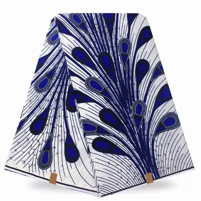 ESEWING Высококачественная африканская восковая ткань с принтом хлопок Анкара швейный материал для платья Анкара восковая ткань с принтом 6 ярдов - Цвет: 8