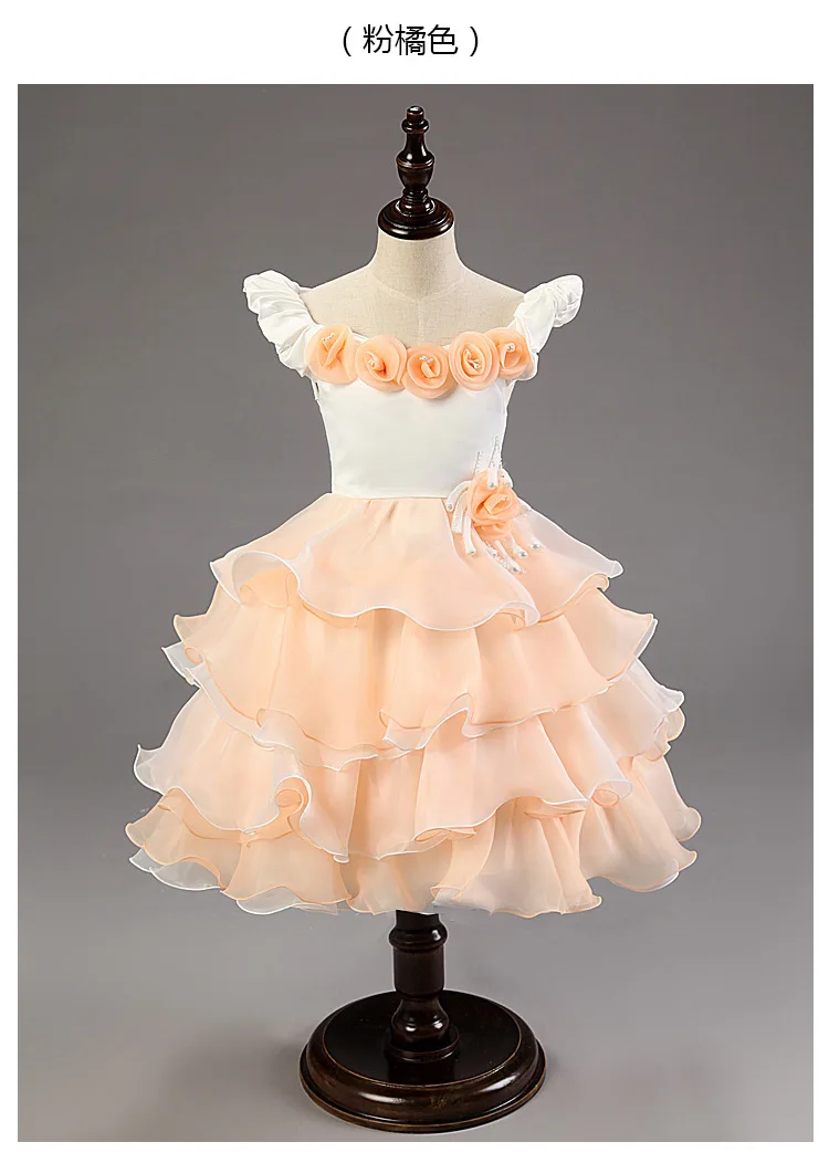 Popular Peach Flower Girl DressesBuy Cheap Peach Flower Girl Dresses