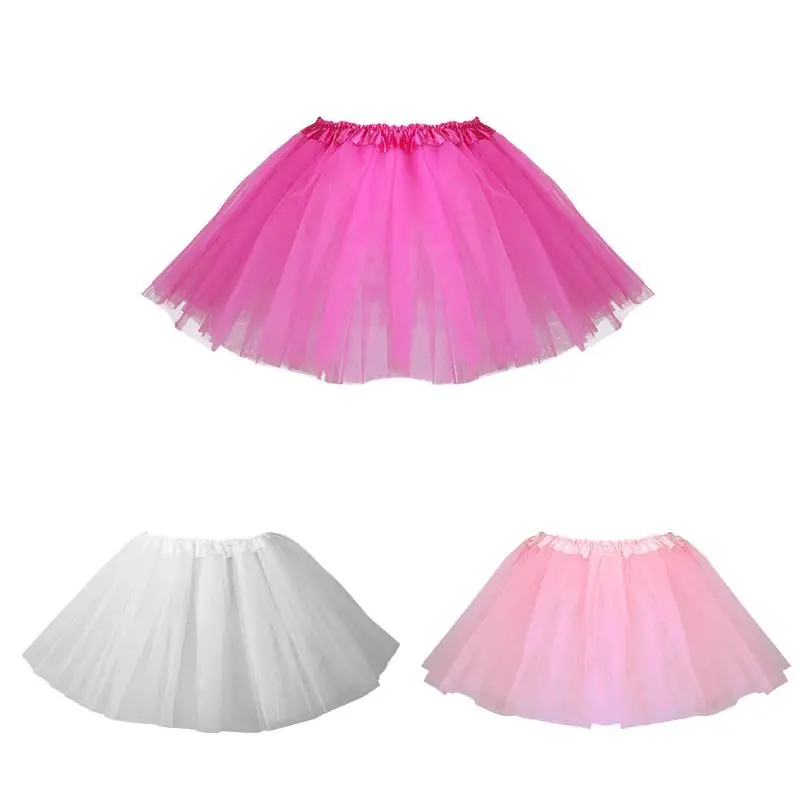 

Baby Girls Tutu Skirt Soft Kids Toddler Baby Girls Ballet Solid Color Party Dance Tutu Skirt Baby Girls cake-Shaped Skirt