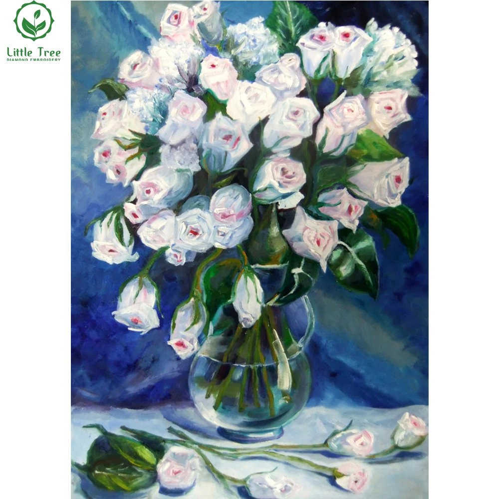 Ренуар букет роз. Раскраска по номерам розы. Раскраска по номерам розы. Нежные белые розы живопись. «алмазная мозаика "розы"».