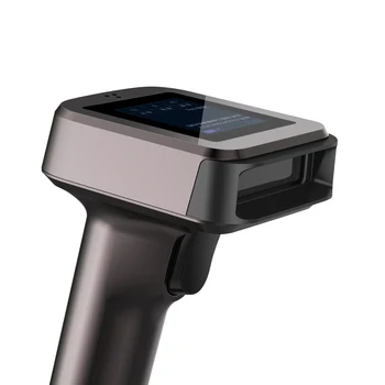 

2d QR bar code scanner handheld 1D/2D barcode scanner with display