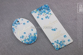 

Customized printing hang tags women clothing hanging tag label bags tags tablets fashion style free design In Stock tags DPN074