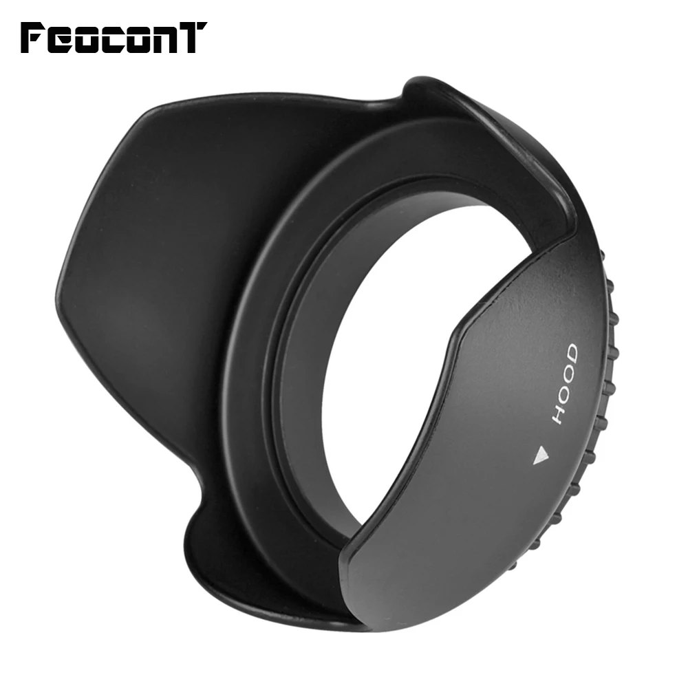 

Lens Hood 49mm - 82mm Flower Petal Tulip Lens Hood Screw Mount for Nikon Canon D7100 D7200 d5200 d5300 d5100 d3300 d3200