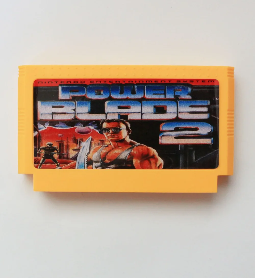 Мощность лезвие 2 60 шпильки карточная игра для 8 бит D99 Game Player|60 pin game card|bit cardgames card