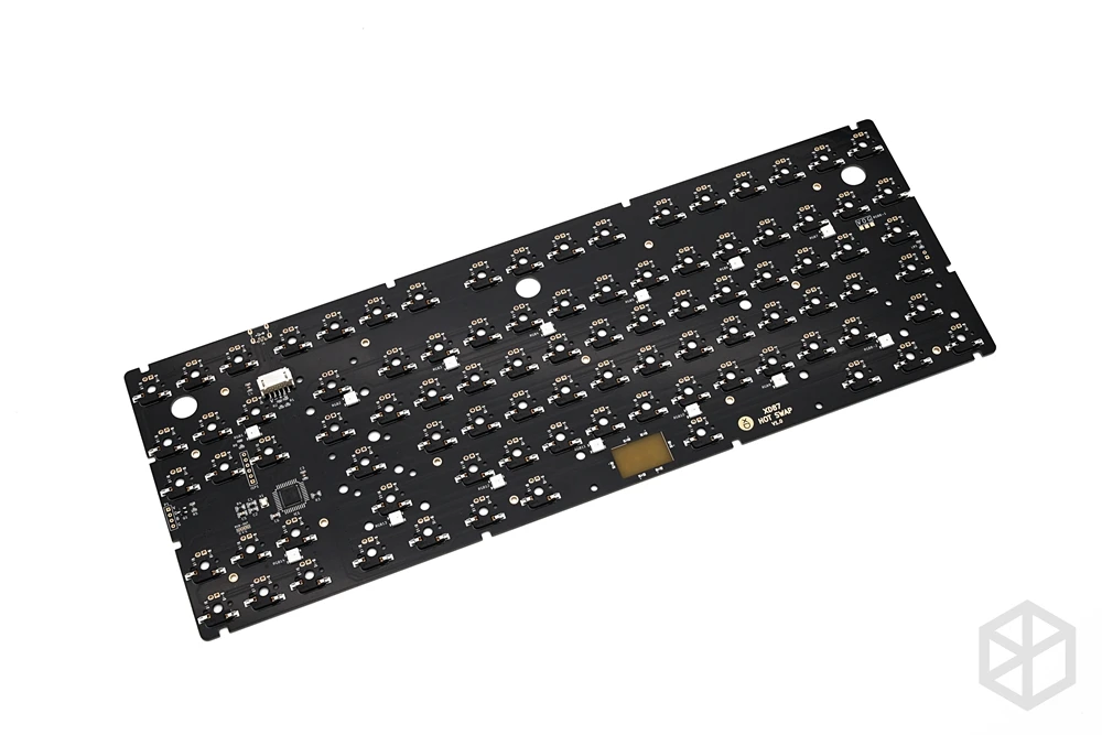 Personalizado Teclado Mecânico Kit80 % Suporta Tkg-tools Apoio Pcb Rgb Underglow Programado Gh80 Kle Xd87 Xd80 - Imagem 3