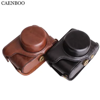 

CAENBOO Leather Camera Bag Retro Hard PU Case Skin+Battery Open Cover+Shoulder Strap For Fuji Fujifilm X100F/X100S/X100T/X100
