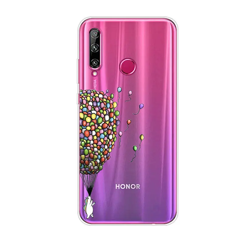 Silicone Case for Huawei Honor 10i Soft TPU Cover for Honor 10i HRY-LX1T Transparant for Honor10i 10 i 6.21 inch 10i Honor10 (39)