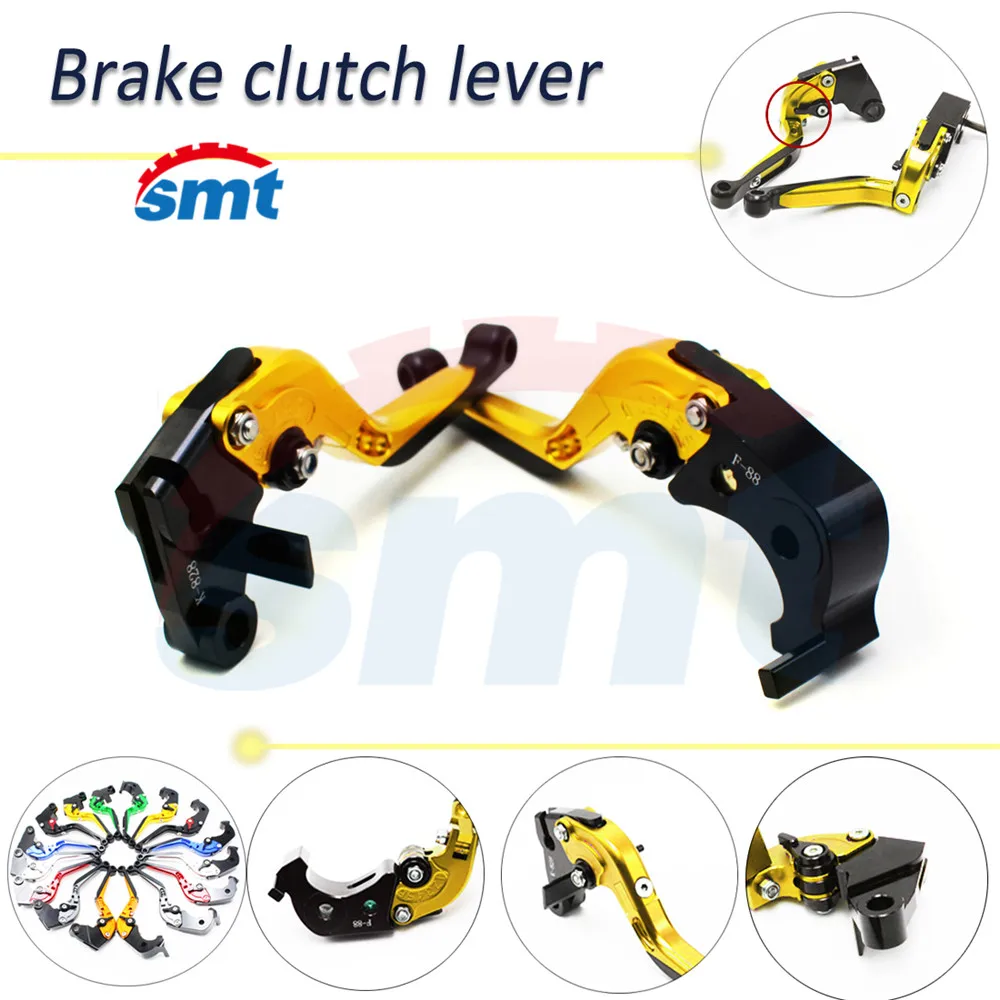 

Motorcycle Brake Clutch Levers Aluminum Foldable extendable handlebar lever For YAMAHA FZ6R 2009 2010 2011 2012 2013 2014 2015