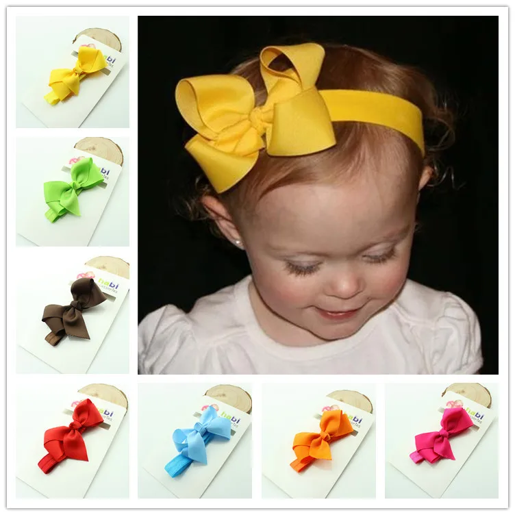 2019 Diademas Bebe Ni/ña Accesorios Para El Cabello Turbantes Con Arco El/ástico Venda De Pelo Cintas Reci/én Nacido Infantil Para El Pelo