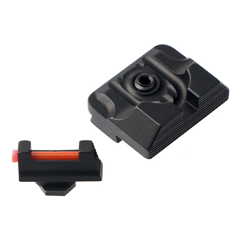 

Tactical .230 Fiber Optic Front Sight / Rear Combat Glock Sight v3 Black for Glock New