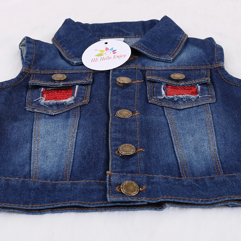 Roupas da Menina Cabolsa dos Desenhos Roupas da Criança Desfrutar Crianças Jaquetas Outono Animados Menina Colete Outerwear Inverno Coruja Denim 2020 Ele Olá 17 jaquetas outono casaco dos desenhos animados crianças