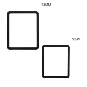 

New Slim Tempered Glass Film Screen Protector with Wiping Cloth and Dust Remover Sticker for Apple Watch 38mm 42mm