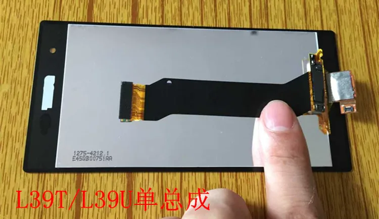 100% протестированный черный ЖК-дисплей для Sony Xperia Z1S L39T C6916 дисплей сенсорный экран