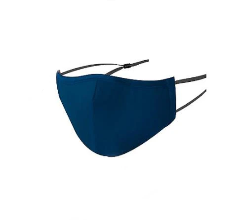 Deep blue Профессиональный PM2.5 Анти-туман пыленепроницаемый Маски хлопок Регулируемая Washeable многоразовые унисекс рот ветрозащитный зимний теплый лица рот - Цвет: Deep blue