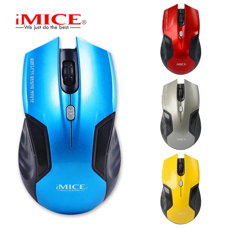 

iMice E-1500 Wireless Gaming Mouse 1600DPI 6 Buttons PC Gamer 2.4Ghz USB Wireless Mouse Gamer Mause for Computer Teclado#30