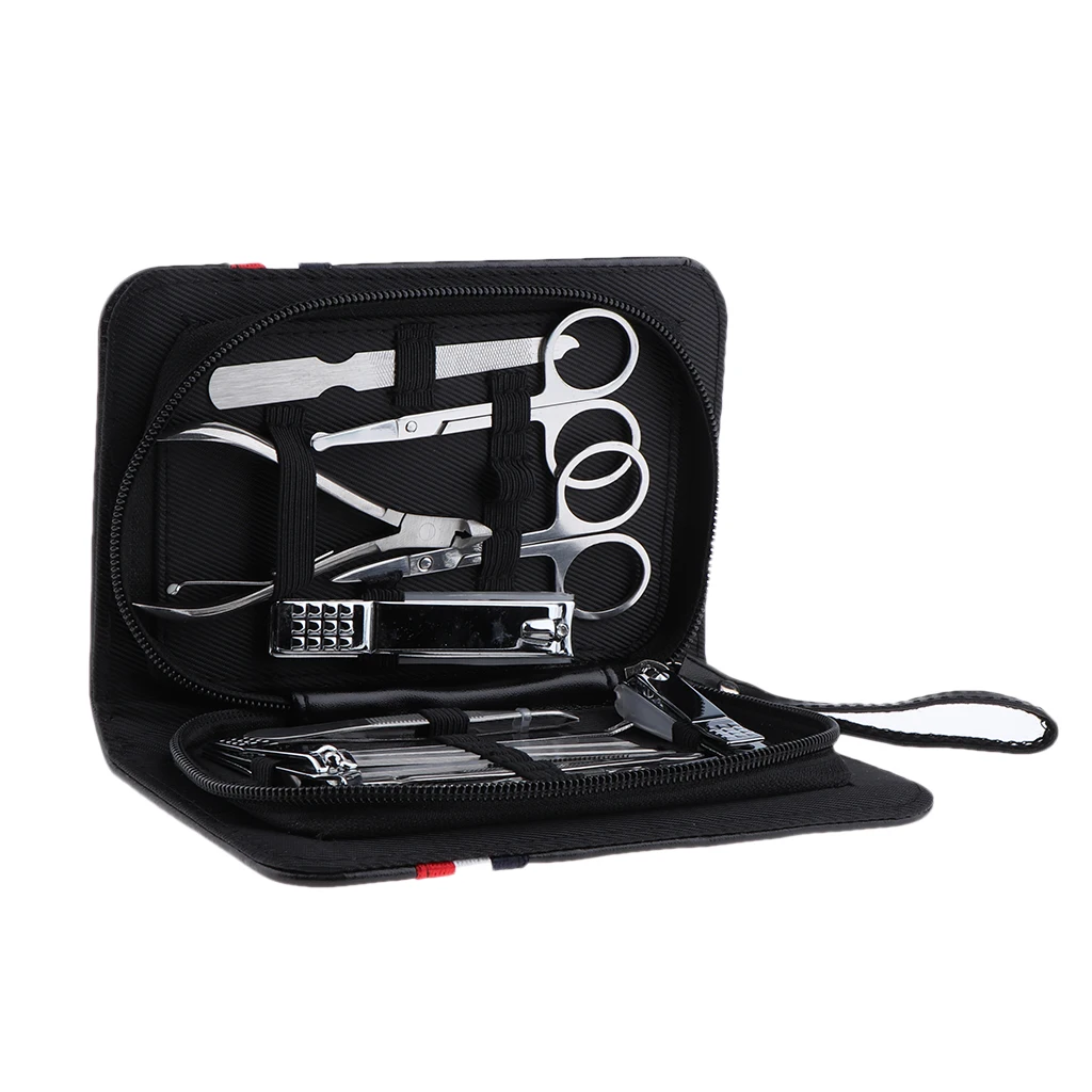 MagiDeal Manicure Pedicure Set Finger Toe Nail Clippers Scissor Grooming Kit