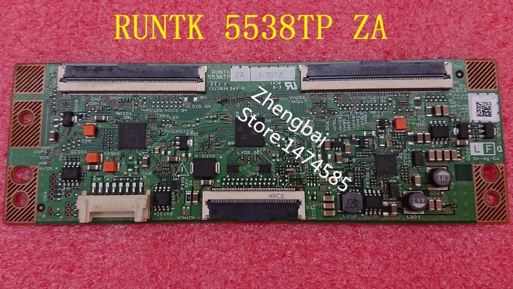 Оригинальный Новый t con RUNTK 5538TP ZA RUNTK5538TP ZB или совместим и хорошо работает|za za|za newza