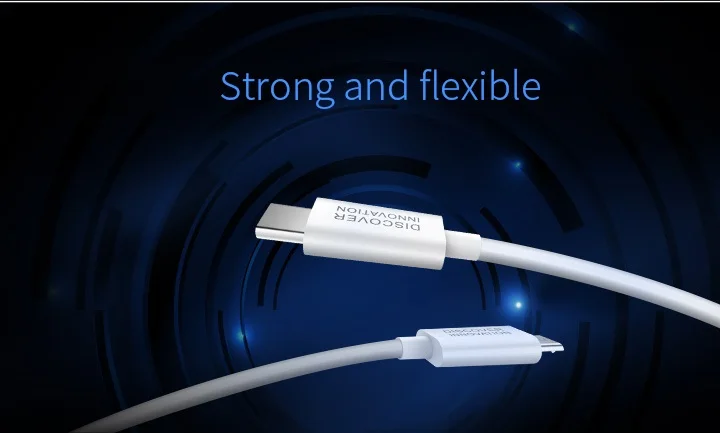 NILLKIN type-C-Micro USB кабель 5 В/2,1 а(макс.) usb зарядное устройство для мобильных телефонов кабель для передачи данных 100 см цифровой кабель Розничная упаковка - Цвет: White