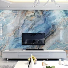 Beibehang индивидуальные экологические 3D стерео современный синий пейзаж мрамор papel де parede 3d обои фон обои