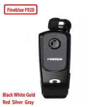 FineBlue F920 Mini Wireless Auriculares Driver Bluetooth Headset Calls Remind Vibration Wear Clip Sports Running font