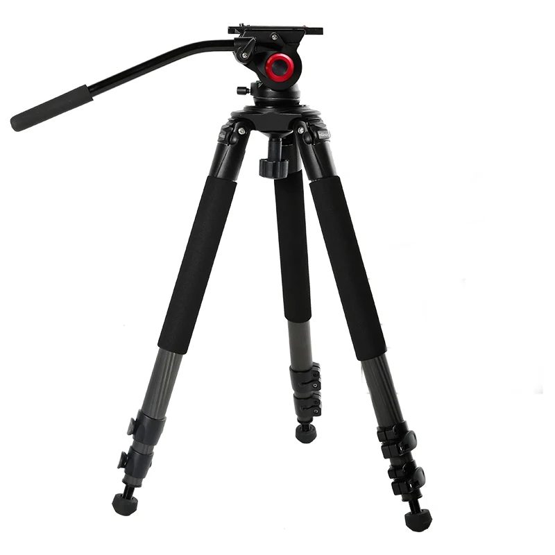 MTT701B Carbon Fiber professional camera light weight video tripod