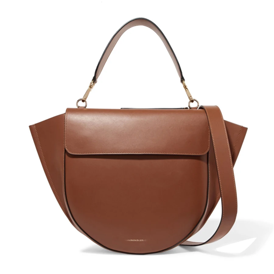  Casual Saddle Bags for Women Handbags Semicircle Irregular PU Leather Shoulder Messenger Bags Lady  - 32960192735