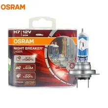 OSRAM H7 64210NBL ночь выключатель лазерной 12 В 55 Вт 4300 К Новинка 2017 года поколения яркие галогенные автомобильные лампы