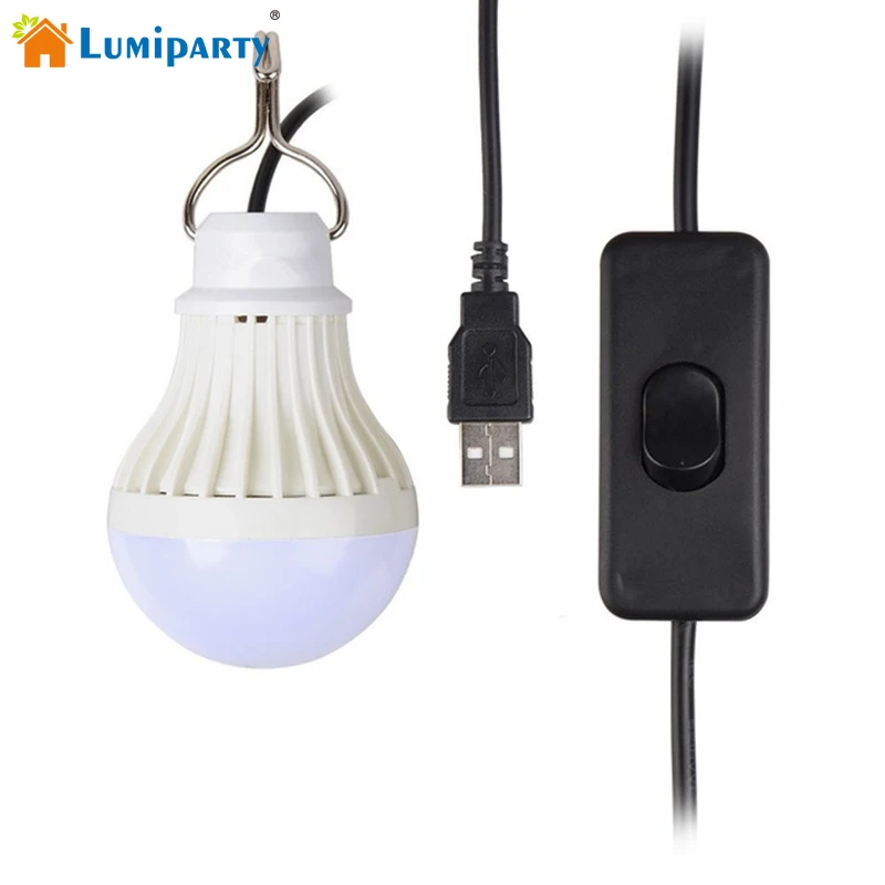 

Portable USB LED Light Bulb Dimmable Switch LED Camping Lantern for Outdoor Tent Lighting Emergency Light Home Night Lamp