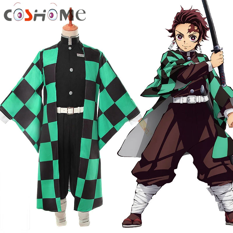 Anime Demon Slayer Cosplay Kimetsu No Yaiba Tanjiro Kamado Cosplay Costume Men Kimono For Halloween Party Outfit Anime Costumes Aliexpress Anime Demon Slayer Cosplay Kimetsu No Yaiba Tanjiro Kamado Cosplay Costume Men Kimono For Halloween Party Outfit Anime Costumes Aliexpress