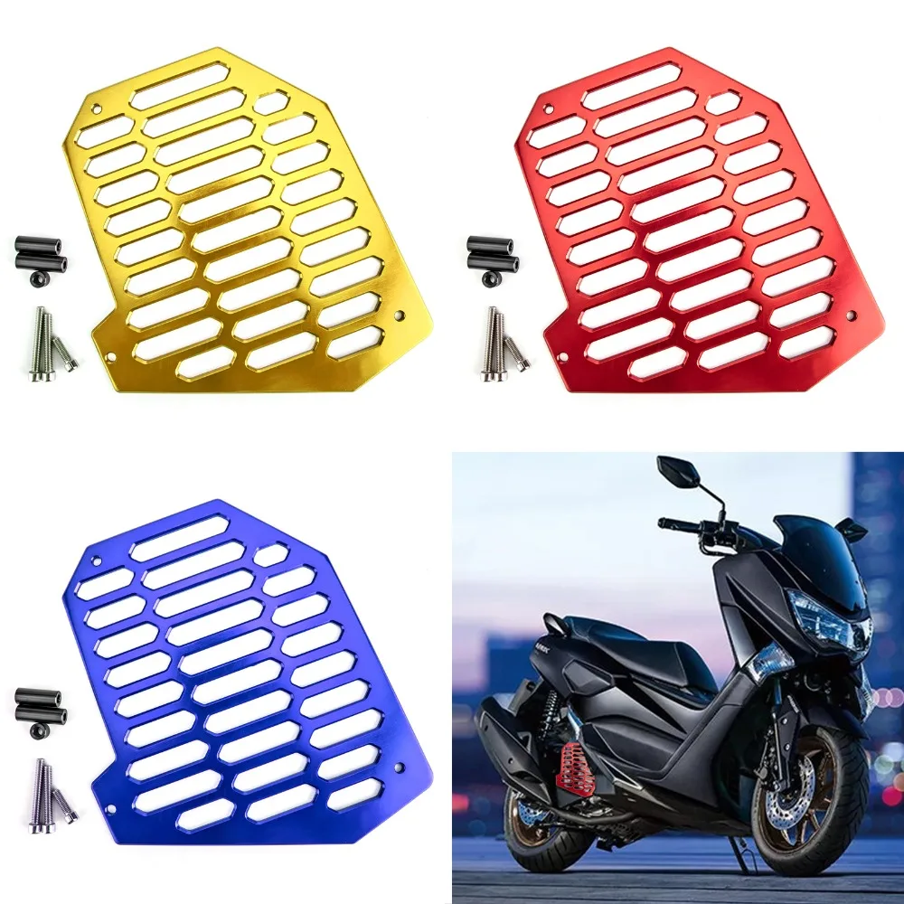 

Areyourshop Motocycle Radiator Grille Cover Guard Shield Protector Fits For Yamaha NMAX 125 NVX 155 Stainless steel Motorbike