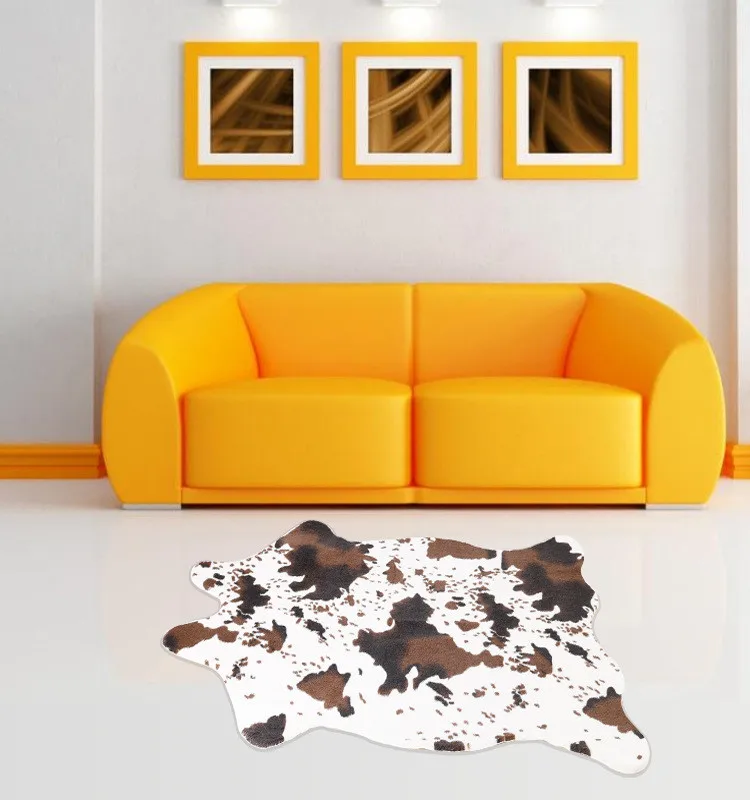 Top Wholesale 110*75cm  Antislip residential Parlor carpet Creative  Bedroom  living room drawing room footcloth 6