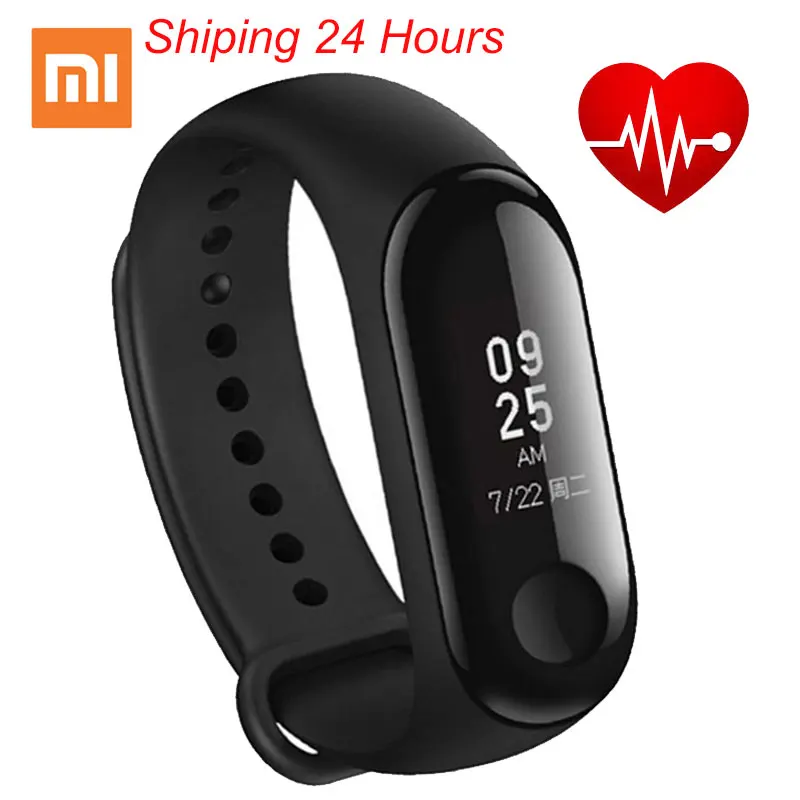 Xiaomi Mi Band 3 Смарт Браслет фитнес браслет шагомер умный бэнд OLED сенсорный экран
