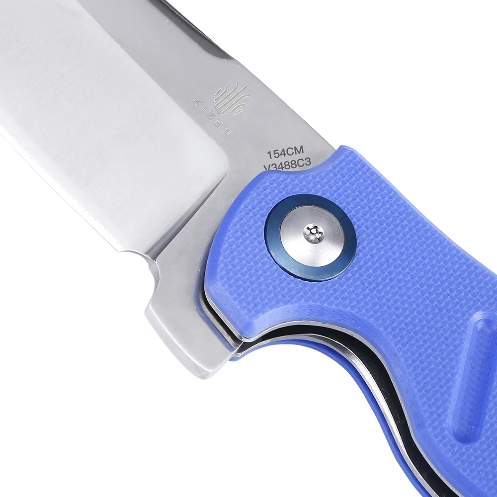 Тактический нож Kizer C01C V3488C3, мини овчарка, новинка, g10, нож для самозащиты, edc ножи