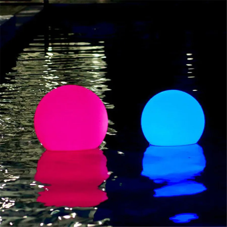 LED Ball Light Orb Globe Lamp Dimmable 16 Colors 4 Modes for Kids Night Light Party Outdoor Pool Garden Patio Ambient Decorative