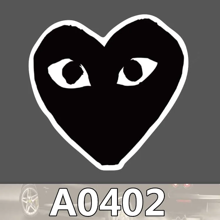 Bevle A0402 Rei Kawakubo Skateboard Graffiti Notebook Motor Stickers Decal Fridge Waterproof Sticker for Cars