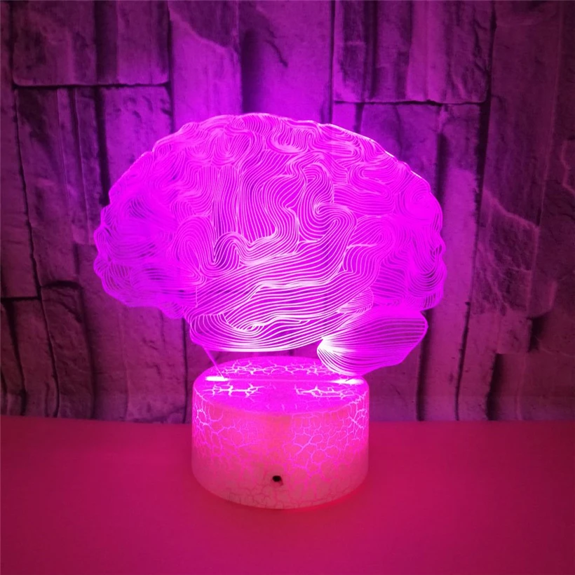 Brain 3D night light (7)