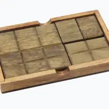 Шоколад в форме IQ Деревянные Головоломки Логические игры