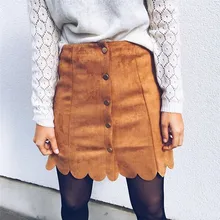 Для женщин элегантная юбка Повседневное Высокая Талия Однотонная одежда из смешанных материалов для девочек Сексуальная Униформа мини-платье в клетку с завышенной талией юбка желтый N14