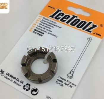 

1 Pcs New Icetoolz 8-Groove Spoke Wrench Tool for 10-15G