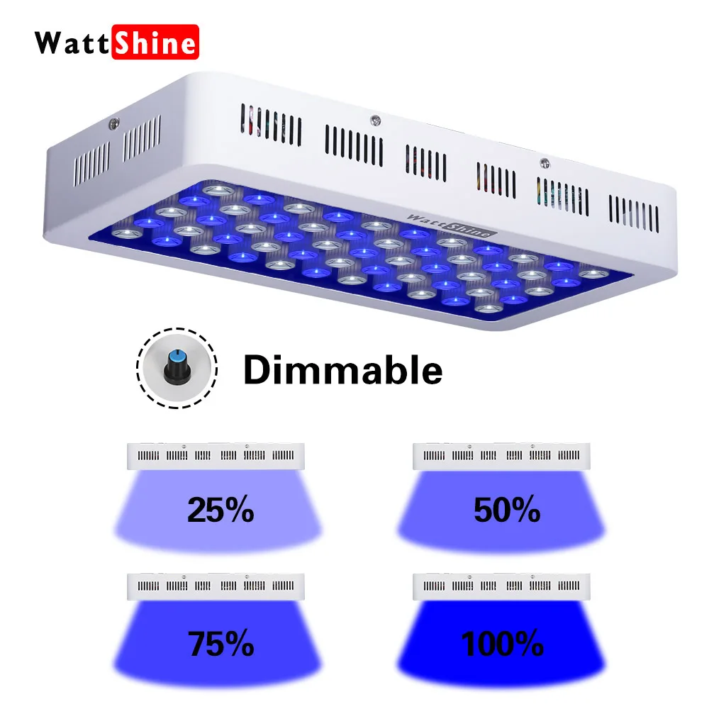 Hot sale Dimmable 165w Waterproof LED Aquarium light for Freshwater
