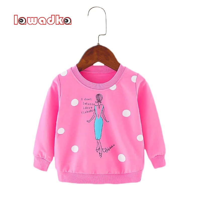 

Lawadka Baby Girl Long Sleeve Tops Dot Cotton T-shirt for Girls Yellow Top Clothes for Newborn Girls T Shirt 9M 12M 18M 24M Baby