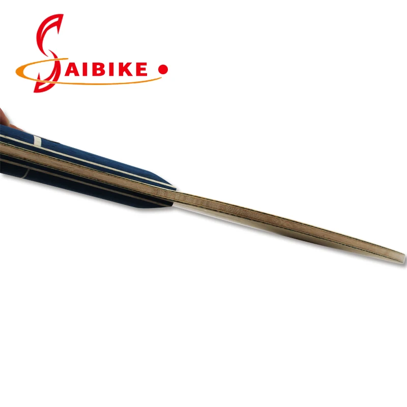 Saibike углеродная ракетка для настольного тенниса ракетка для пинг-понга летучие мыши длинная ручка FL