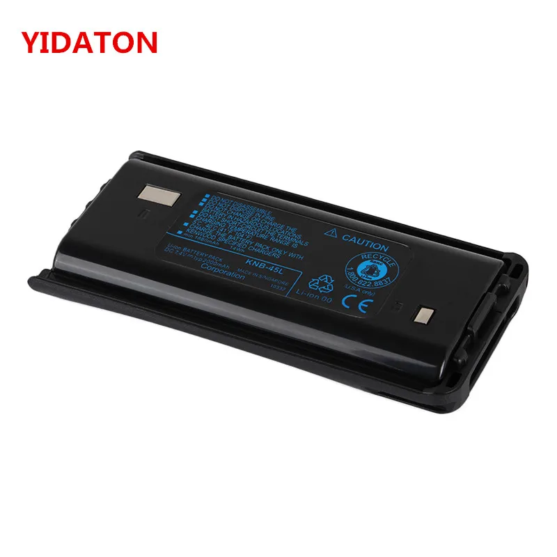 YIDATON для KENWOOD TK-2200 литий-ионный аккумулятор KNB-45L KNB-45 рации TK-2200L, TK-2200P, TK-2200LP, TK-2202 2000 мАч