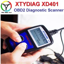 2018 Nelwly XD401 OBDII Scanner Code Reader Car Diagnostic Tool OBDII EOBD OBD2 diagnosistic Scanner Car Data Tester Scanner