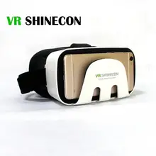 2017 Shinecon Virtual Reality SC-3GB 3D VR BOX Google cardboard smart glasses Bluetooth Remote Gamepad For Smartphones